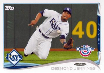 2014 Topps Opening Day #84 Desmond Jennings Front