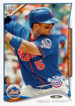 2014 Topps Opening Day #134 David Wright Front