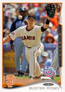 2014 Topps Opening Day #150 Buster Posey Front