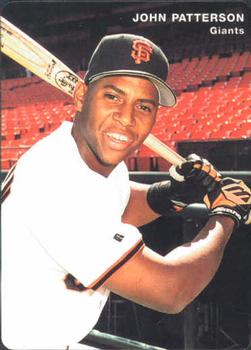 1995 Mother's Cookies San Francisco Giants #9 John Patterson Front