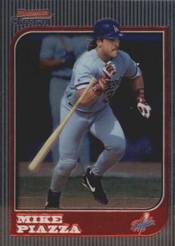 1997 Bowman Chrome #85 Mike Piazza Front