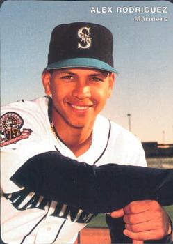 1996 Mother's Cookies Seattle Mariners #9 Alex Rodriguez Front