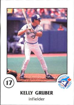 1988 Toronto Blue Jays Fire Safety #NNO Kelly Gruber Front