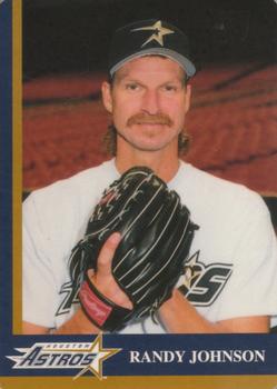 1998 Mother's Cookies Houston Astros #17 Randy Johnson Front