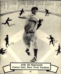 1937 O-Pee-Chee Batter Ups (V300) #118 Joe DiMaggio Front