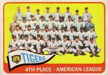 1965 O-Pee-Chee #173 Detroit Tigers Front