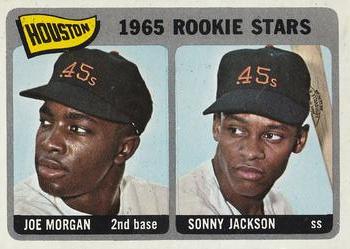 1965 O-Pee-Chee #16 Houston 1965 Rookie Stars (Joe Morgan / Sonny Jackson) Front