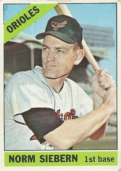 1966 O-Pee-Chee #14 Norm Siebern Front