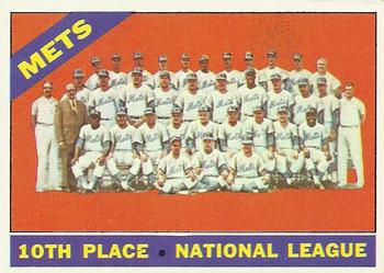 1966 O-Pee-Chee #172 New York Mets Front