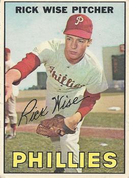 1967 O-Pee-Chee #37 Rick Wise Front