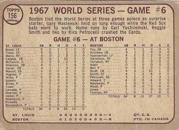 1968 O-Pee-Chee #156 World Series Game #6 - Petrocelli Socks Two Homers Back
