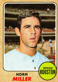 1968 O-Pee-Chee #161 Norm Miller Front