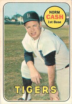 1969 O-Pee-Chee #80 Norm Cash Front