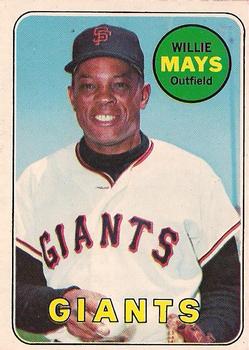 1969 O-Pee-Chee #190 Willie Mays Front