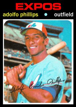 1971 O-Pee-Chee #418 Adolfo Phillips Front