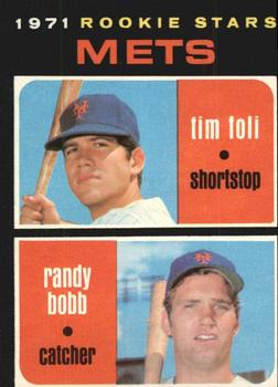 1971 O-Pee-Chee #83 Mets 1971 Rookie Stars (Tim Foli / Randy Bobb) Front