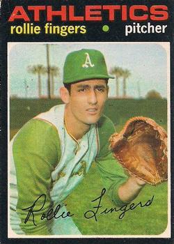1971 O-Pee-Chee #384 Rollie Fingers Front