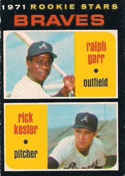 1971 O-Pee-Chee #494 Braves 1971 Rookie Stars (Ralph Garr / Rick Kester) Front