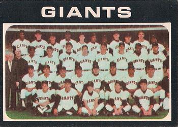 1971 O-Pee-Chee #563 San Francisco Giants Front