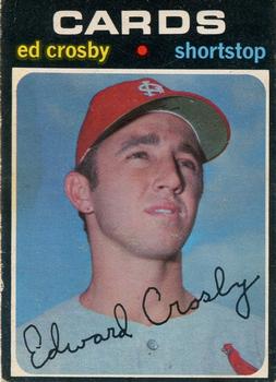 1971 O-Pee-Chee #672 Ed Crosby Front