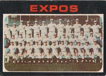 1971 O-Pee-Chee #674 Montreal Expos Front
