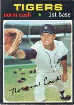 1971 O-Pee-Chee #599 Norm Cash Front
