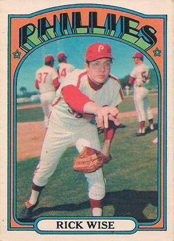 1972 O-Pee-Chee #43 Rick Wise Front