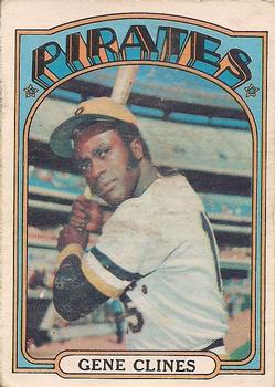 1972 O-Pee-Chee #152 Gene Clines Front