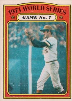 1972 O-Pee-Chee #229 1971 World Series Game No. 7 Front