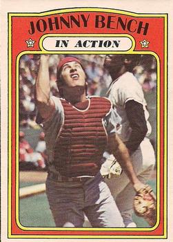 1972 O-Pee-Chee #434 Johnny Bench Front