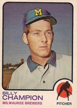 1973 O-Pee-Chee #74 Billy Champion Front