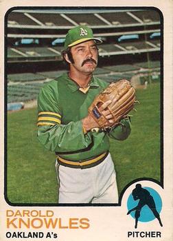 1973 O-Pee-Chee #274 Darold Knowles Front