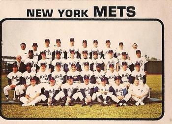 1973 O-Pee-Chee #389 New York Mets Front
