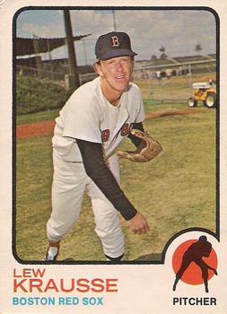 1973 O-Pee-Chee #566 Lew Krausse Front