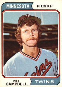 1974 O-Pee-Chee #26 Bill Campbell Front