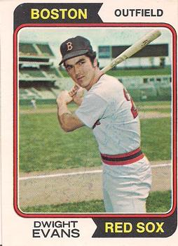 1974 O-Pee-Chee #351 Dwight Evans Front