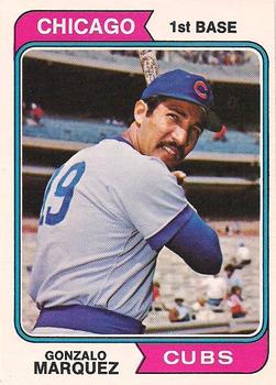 1974 O-Pee-Chee #422 Gonzalo Marquez Front