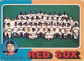 1975 O-Pee-Chee #172 Boston Red Sox / Darrell Johnson Front