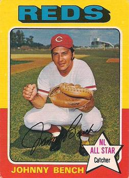 1975 O-Pee-Chee #260 Johnny Bench Front