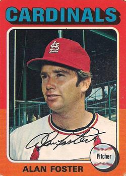 1975 O-Pee-Chee #296 Alan Foster Front
