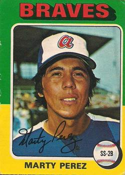 1975 O-Pee-Chee #499 Marty Perez Front