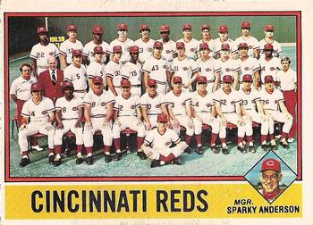 1976 O-Pee-Chee #104 Cincinnati Reds / Sparky Anderson Front