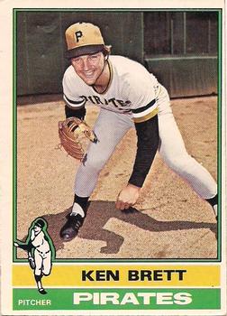 1976 O-Pee-Chee #401 Ken Brett Front