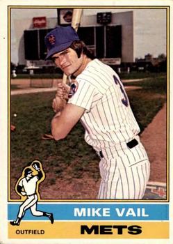 1976 O-Pee-Chee #655 Mike Vail Front