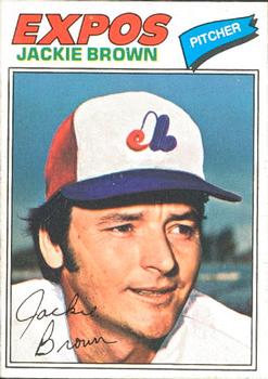 1977 O-Pee-Chee #36 Jackie Brown Front