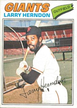 1977 O-Pee-Chee #169 Larry Herndon Front