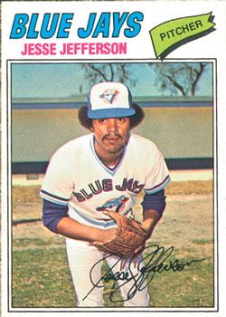1977 O-Pee-Chee #184 Jesse Jefferson Front