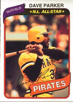 1980 O-Pee-Chee #163 Dave Parker Front
