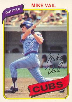 1980 O-Pee-Chee #180 Mike Vail Front