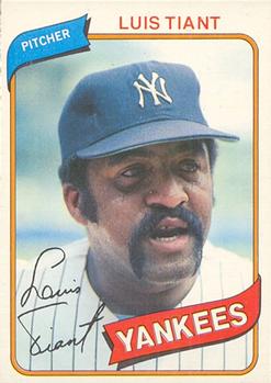 1980 O-Pee-Chee #19 Luis Tiant Front